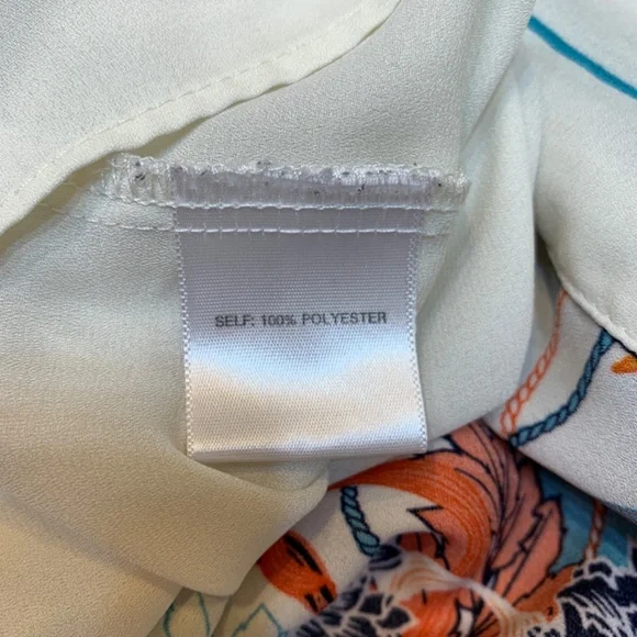 Rose + Olive Tunic Top 1X Floral Print V-Neck Blouse Dolman Sleeve Boho Flowy - Picture 14 of 16